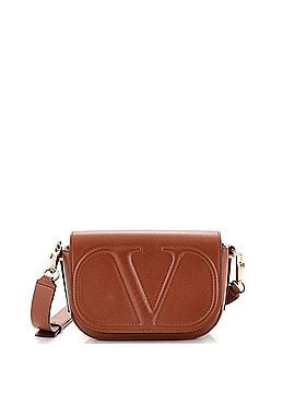 Valentino Garavani VLogo Flap Shoulder Bag Leather Small (view 1)