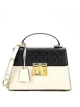 Gucci Padlock Top Handle Bag Guccissima Leather Small (view 1)
