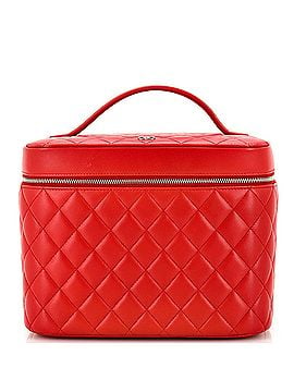 Chanel Cosmetic Case Quilted Lambskin Medium (view 1)
