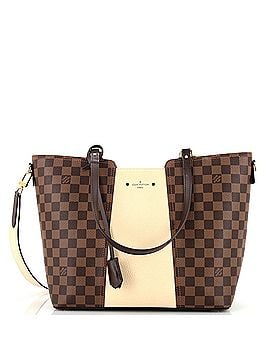 Louis Vuitton Jersey Handbag Damier with Leather (view 1)