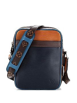 Louis Vuitton Danube Handbag Epi Leather with Monogram Canvas Slim (view 1)
