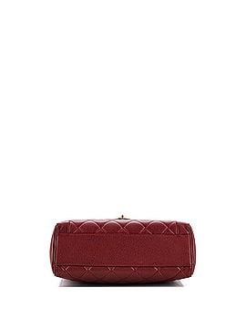 Chanel Vintage Two-Tone Kelly Top Handle Bag Quilted Caviar Jumbo (view 2)