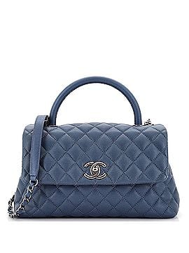 Chanel Coco Top Handle Bag Quilted Caviar Small (view 1)