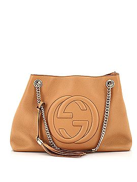 Gucci Soho Chain Strap Shoulder Bag (Outlet) Leather Medium (view 1)