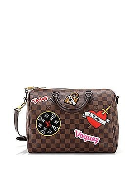 Louis Vuitton Speedy Bandouliere Bag Limited Edition Patches Damier 30 (view 1)