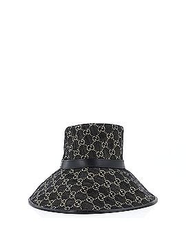 Gucci Wide Brim Hat GG Denim (view 2)