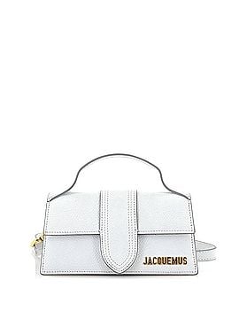 Jacquemus Le Bambino Top Handle Flap Bag Suede (view 1)