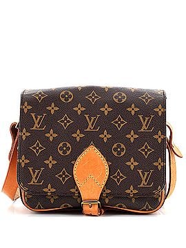 Louis Vuitton Cartouchiere Handbag Monogram Canvas MM (view 1)