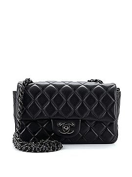Chanel So Black Classic Single Flap Bag Quilted Lambskin Mini (view 1)