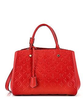 Louis Vuitton Montaigne Handbag Monogram Empreinte Leather MM (view 1)