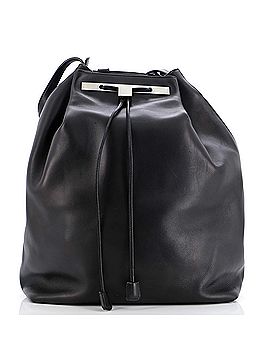 The Row Drawstring Backpack Leather Large (view 1)