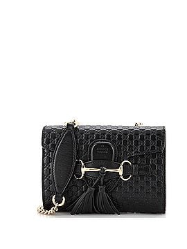 Gucci Emily Chain Flap Bag (Outlet) Microguccissima Leather Mini (view 1)