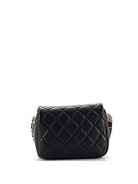 Chanel Chain Soul Flap Bag Quilted Caviar Mini (view 2)