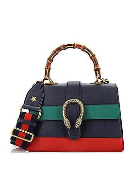 Gucci Dionysus Bamboo Top Handle Bag Colorblock Leather Medium (view 1)