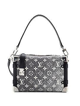 Louis Vuitton Side Trunk Handbag Monogram Jacquard Denim MM (view 1)