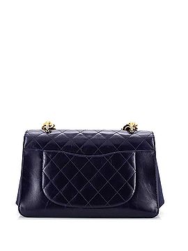 Chanel Paris-Cosmopolite Straight Lined Flap Bag Quilted Aged Calfskin Medium (view 2)