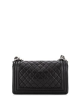 Chanel Paris-Dallas Boy Flap Bag Quilted Calfskin with Metal Adornments Old Medium (view 2)