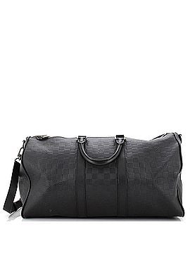 Louis Vuitton Keepall Bandouliere Bag Damier Infini Leather 45 (view 1)