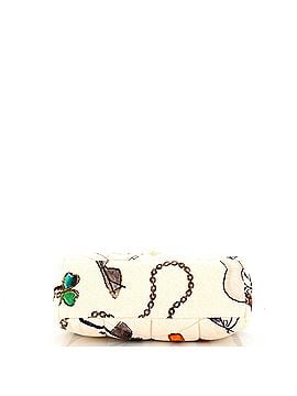 Saint Laurent Loulou Puffer Shoulder Bag Quilted Printed Terry Cloth Small (view 2)