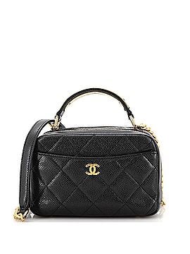 Chanel Carry Around Bowling Bag Quilted Caviar Mini (view 1)