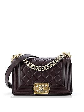 Chanel Boy Flap Bag Quilted Lambskin Small (view 1)