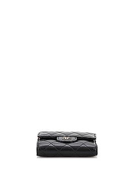 Chanel CC Compact Classic Flap Wallet Quilted Lambskin (view 2)