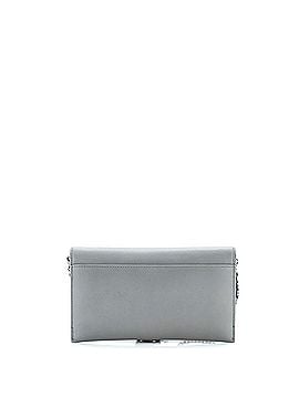 Christian Dior Ultra Matte Saddle Chain Wallet Leather (view 2)