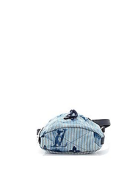 Louis Vuitton Sac Marin Bag Limited Edition Monogram Watercolor Stripes Denim BB (view 2)