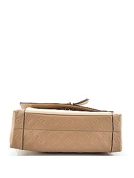 Louis Vuitton Blanche Handbag Monogram Empreinte Leather MM (view 2)