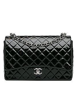 Chanel Maxi Classic Patent Double Flap (view 1)