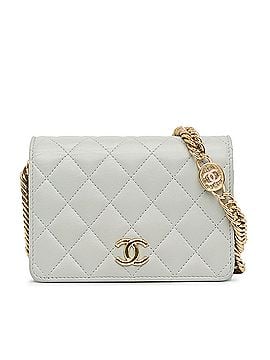 Chanel CC Quilted Lambskin Wallet on Chain (view 1)