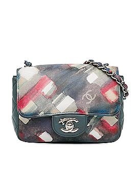 Chanel Mini Square Classic Printed Lambskin Airlines Flap (view 1)
