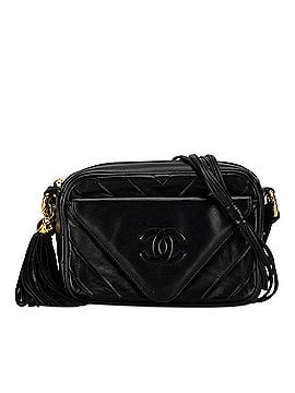 Chanel CC Quilted Lambskin Tassel Camera Bag (view 1)