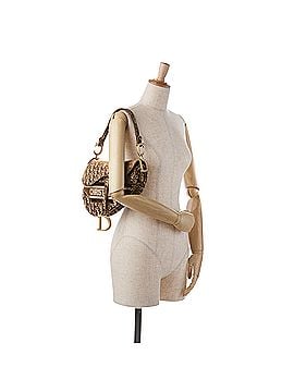 Dior Velvet Oblique Saddle Bag (view 2)