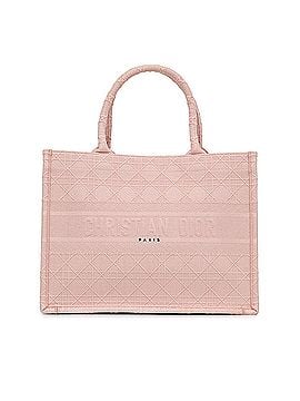 Dior Medium Cannage Embroidered Book Tote (view 1)