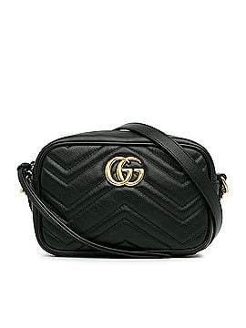 Gucci Mini GG Marmont Matelasse Crossbody Bag (view 1)