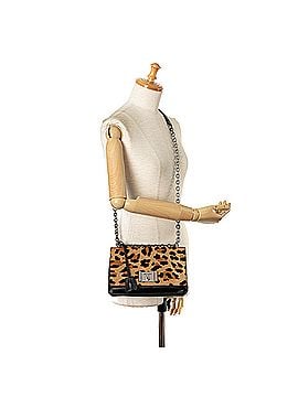 Prada Cavallino Leopard Print Crossbody Bag (view 2)