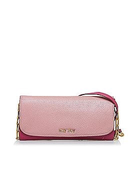 Miu Miu Leather Wallet On Chain (view 1)