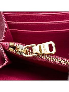 Miu Miu Leather Wallet On Chain (view 2)