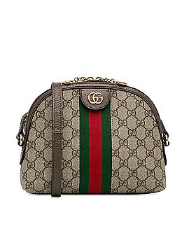 Gucci Small GG Supreme Ophidia Dome Crossbody Bag (view 1)