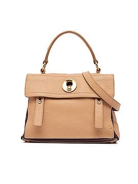 Yves Saint Laurent Small Leather Muse Two Bag (view 1)