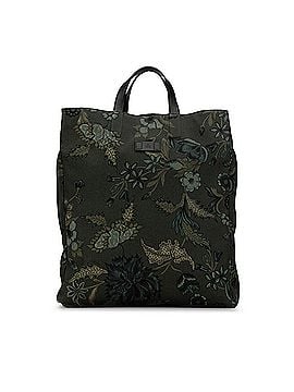Gucci G-Active Flora Knight Vertical Canvas Tote (view 1)