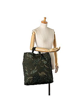 Gucci G-Active Flora Knight Vertical Canvas Tote (view 2)