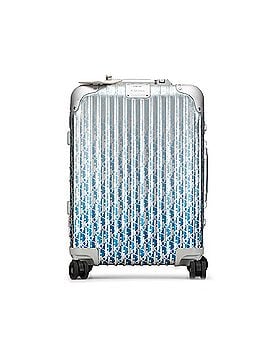 Dior x Rimowa Aluminum Gradient Cabin Luggage (view 1)