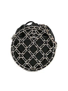 Chanel Lambskin Round Caged Chain Around Crossbody (view 1)