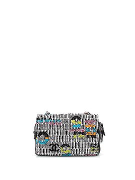 Chanel Easy Fantasy Flap Bag Quilted Multicolor Tweed Small (view 2)