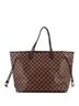 Louis Vuitton 100% Coatead Canvas Brown Neverfull NM Tote Damier GM One size - photo 4