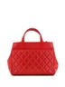 Chanel 100% Leather Red Business Affinity Tote Quilted Caviar Small One size - photo 2
