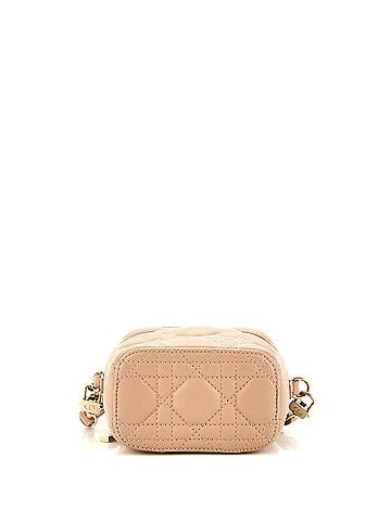 Christian Dior Lady Dior Vanity Case Cannage Quilt Lambskin Micro (view 2)