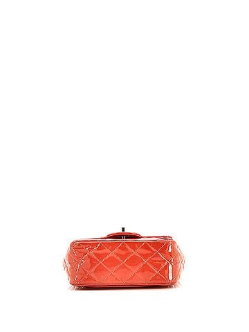 Chanel Square Classic Single Flap Bag Quilted Patent Mini (view 2)